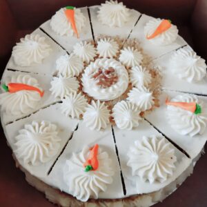 Carrot & Walnut Cake (with Cream Cheese icing)